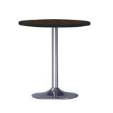 特价 宜家小户型简约不锈钢防水圆桌 实木欧式现代时尚餐桌