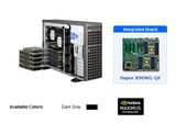 超微机箱4U塔式GPU服务器平台 7047GR-TRF 高端服务器机箱平台