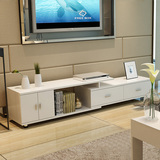 韩式现代简约电视柜可伸缩客厅组合柜创意简约小户型电视柜试听柜