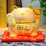 陶瓷招财猫创意存钱罐储蓄罐储钱罐超大号零钱罐可爱儿童节礼物
