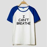《高品质》NBA球星“我不能呼吸”纪念同款纯棉男女短袖春夏T恤
