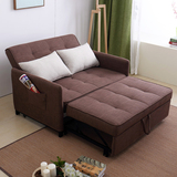 沙发床可折叠小户型多功能沙发1.5宜家北欧布艺拆洗双人推拉1.8米