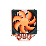 超频三 黄海冷静S90H INTEL AMD 3热管 CPU风扇散热器