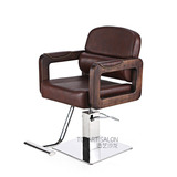 新款式 实木扶手美发椅 发廊椅 理容椅 剪发椅 液压椅 理发椅