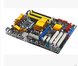 原装拆机华硕P5Q DDR2内存775针全固态主板 豪华大板P45 8相供电