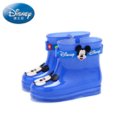 迪士尼2016幼小童雨鞋 特价新品萌童学步鞋儿童加棉保暖雨靴水鞋