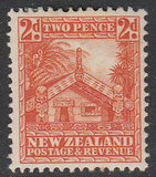 新西兰1935年,普票,2p毛利族民居,新1枚(贴)