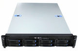 包邮久银R266-8 2U机箱,19"机架式热插拔网吧数据存储服务器8盘位