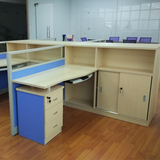 厂家直销新款现代员工职员电脑桌工作位办公屏风桌家具隔断组合柜