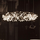 后现代艺术创意新古典吊灯客厅餐厅moooi树枝叶子萤火虫设计师灯