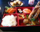 日式便当盒 商务套餐盒 寿司餐盒 防摔耐用 高档日本料理五格饭盒