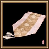 桌旗中式高档织锦绸缎大红富贵花茶几/鞋柜装饰布 2米出厂价！