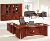 1.8米大班台老板桌老板台办公桌实木 2.0米高档办公家具A-2061-1#
