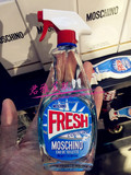 香港专柜代购现货Moschino 莫斯奇诺 新款玻璃清洁剂搞怪型淡香水