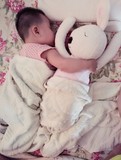 睡觉安抚小兔子大人宝宝睡觉抱枕毛绒玩具陪睡兔公仔布娃娃可拆洗