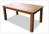 纯实木家具/白橡木/柞木餐桌高档原单家具6人桌长方形餐厅实木桌