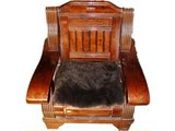 羊毛皮毛一体冬季座椅垫沙发垫全长毛白色坐垫