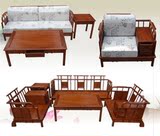 特价红木花梨木欧式沙发木架客厅仿古沙发组合家具实木沙发五件套