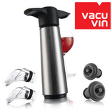 包邮荷兰Vacu Vin不锈钢真空抽 红酒瓶塞 倒酒器 保鲜真空泵特价