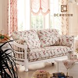 韩式田园沙发客厅组合转角小户型布艺沙发欧式地中海风格套装家具