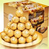 16年最新货进口费列罗巧克力礼盒金莎T48粒3粒一条T3喜糖零食品