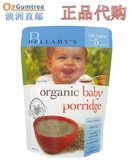 澳洲直邮 Bellamy 贝拉米有机婴儿宝宝米粉米糊原味5月以上