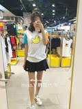 【PANCOAT】韩国正品专柜代购 16夏 拼接大黄鸭短袖PPOSURS14P