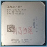 FX-4300 散片CPU 推土机 AM3+ 938 3.8G 95W 替AMD FX 4170 4130