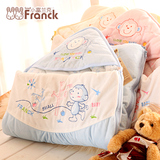 小富兰克新生婴儿幼儿抱被用品包被抱毯宝宝两用睡袋春秋冬季加厚