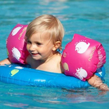宝宝儿童学游泳水袖手臂圈 安全加厚双气囊充气浮力圈 法国品牌
