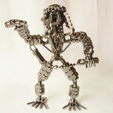 超酷金属铁艺 铁人机器人模型家居摆件 送朋友礼品 创意工艺品