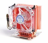 超频三 红海至尊版 CPU散热器 热管全铜 9CM温控风扇 LGA1150/AMD