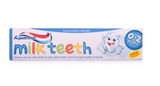 新包装英国原装Aquafresh milk teeth 0-2岁儿童可吞食婴幼儿牙膏