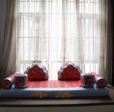 超值新款罗汉床垫中式红木家具古典坐垫贵妃榻5件套定做特价限量