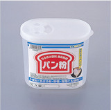日本进口面粉盒塑料圆形面粉桶厨房干货储存密封罐面粉箱保鲜盒