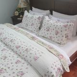 特价 英伦玫瑰 外贸欧式纯棉绗缝被 床盖 床罩床单 空调被夏凉被