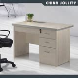 广东办公家具1.2 1.4米 带锁四抽屉 板式书桌桌笔记本写字台桌子