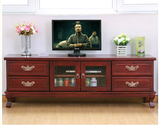 正品实木高档家具北欧美地中海式风格简约厅柜电视柜带抽屉促销
