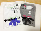 现货促销最新韩国专柜正品迪桑特DESCENTE男女通用款纯棉短袖T恤