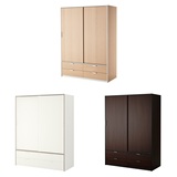 IKEA 宜家代购 特里索 滑门衣柜 4抽屉 抽屉可上锁