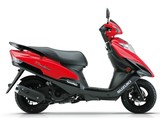 豪爵铃木踏板摩托车红宝UM125T-C 化油器版本 全国可上牌照