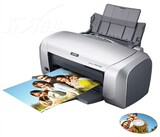 爱普生R230打印机 彩色喷墨照片可配连供 热转印光盘打印机 包邮