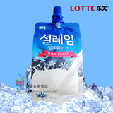 韩国进口雪莱淋 冰淇淋冰激凌冷饮料 可吸牛奶味雪糕批发170ml