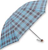 特价正品天堂伞雨伞折叠格子伞晴雨伞三折伞雨伞商务伞339S格