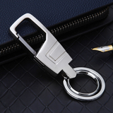 高档商务汽车钥匙扣男士腰挂创意钥匙圈钥匙链金属挂件定制小礼品