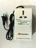 星威500W电源变压器插座 220V-110V互转变换器S15台湾 日本 美国