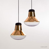 设计师风格Tom Dixon北欧美式宜家简约餐厅灯黄铜大灯泡吊灯