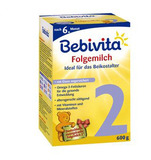 德国直邮Bebivita/贝唯他 婴儿配方奶粉2段600g/盒 8起包邮