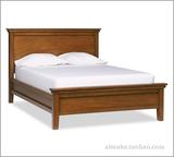 重庆木朵朵家具美式全实木双人床婚床1.5米1.8m美国红橡木定制