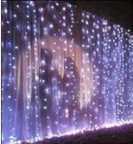 婚庆道具用品批发 场景布置舞台背景沙曼装饰灯光LED流水瀑布灯